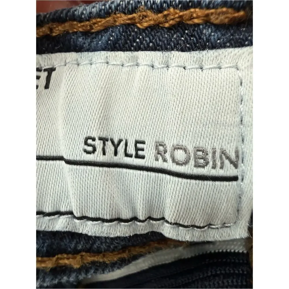 POLARN O. PYRET SWEDEN ROBIN DARK WASH JEANS TODDLER SIZE 1 - 1.5 YEARS